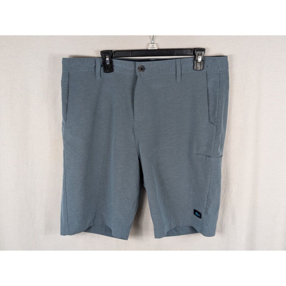Pelagic Mako Hybrid Shorts Blue Men's Size 36